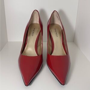Nine West Bold Red Heels